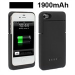 1900mAh External Batteri cover 4/4S